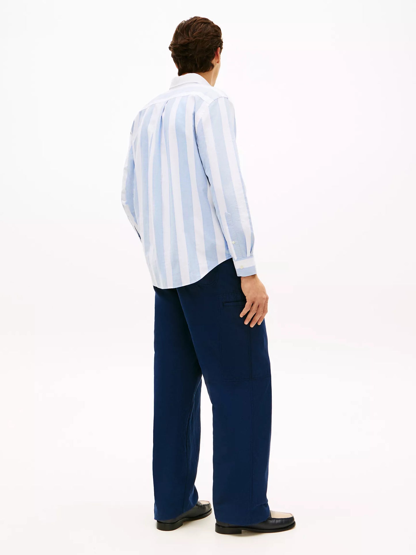 Chemise Oxford coupe classique avec écusson monogramme