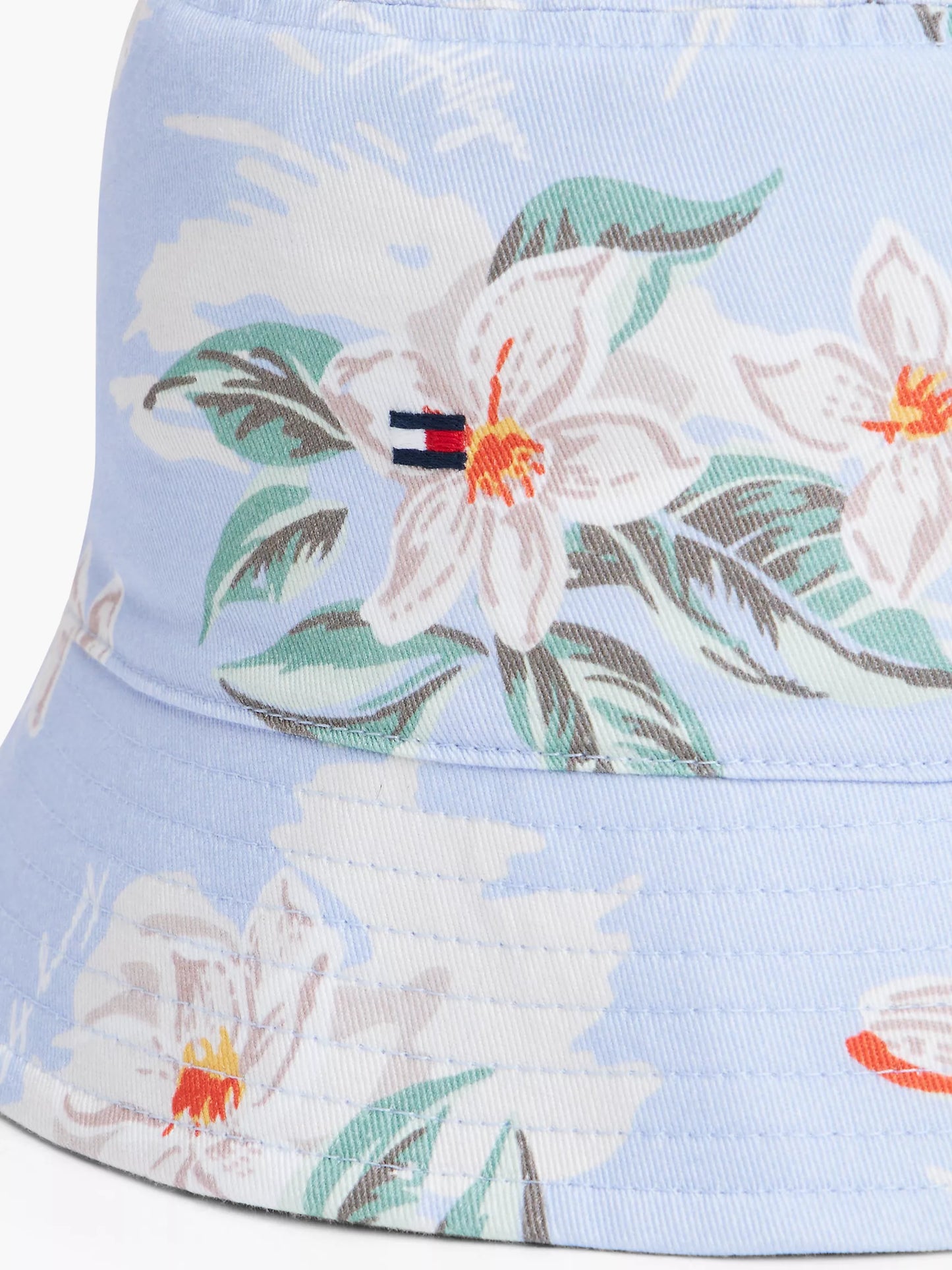 Chapeau bob à imprimé floral