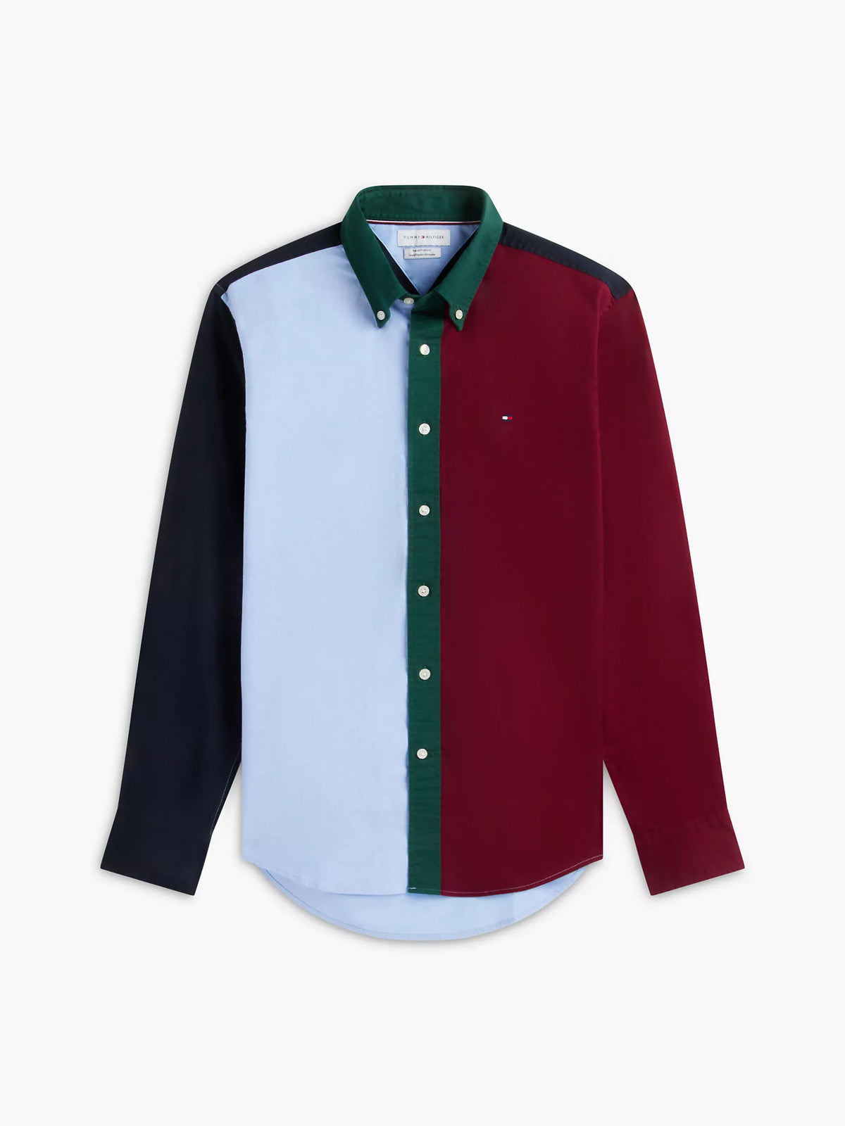 Chemise Oxford Colorblock – Coupe Regular Fit