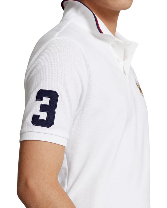 Polo coupe slim personnalisée à triple poney Cruise