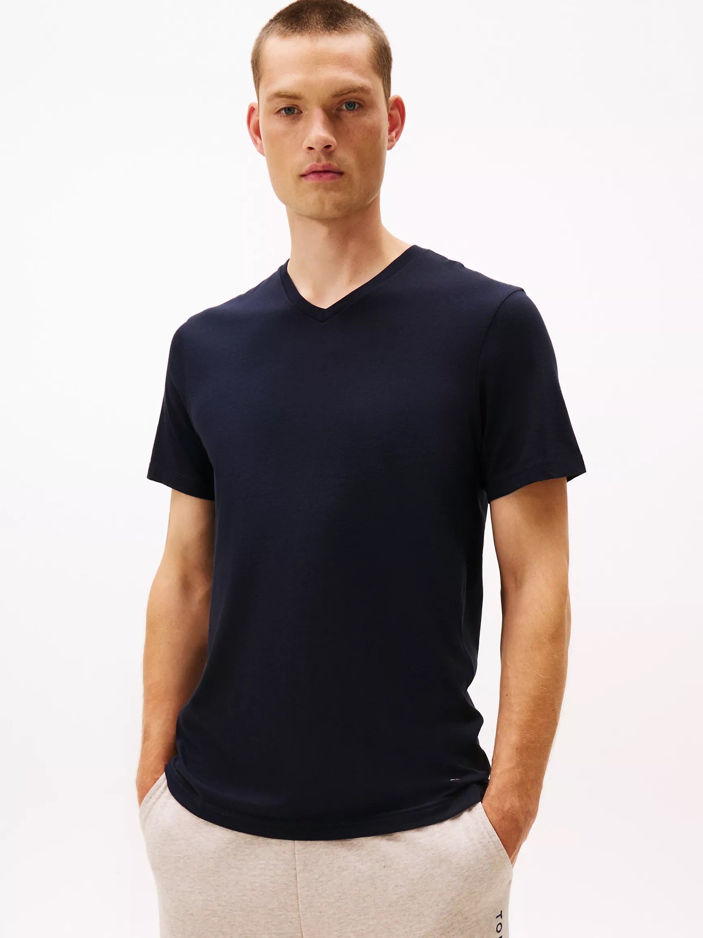 Pack de 3 maillots de corps Cotton Classics à col en V – Homme