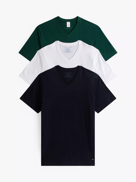 Pack de 3 maillots de corps Cotton Classics à col en V – Homme