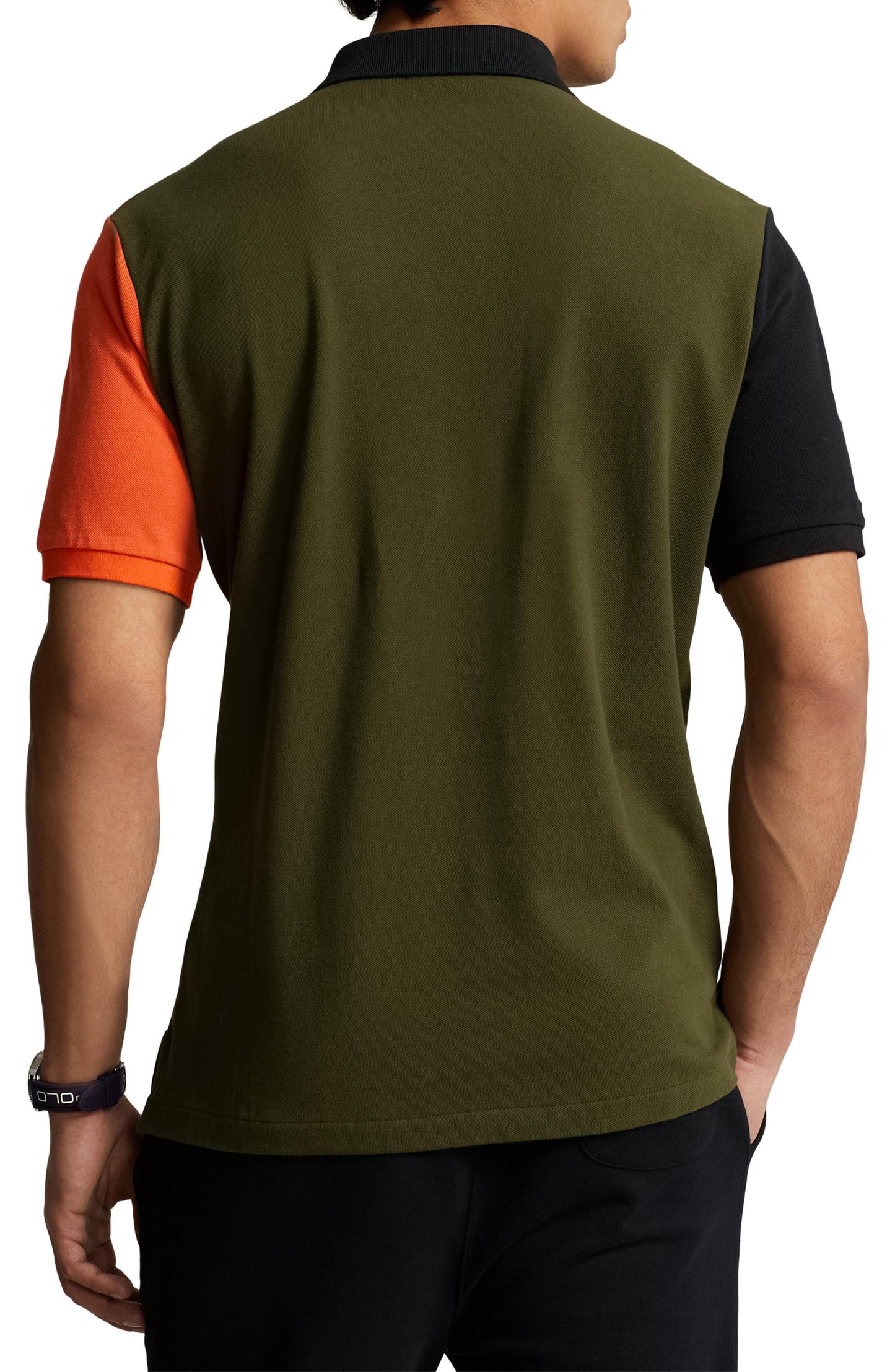 Polo Trellis en coton maille piquée