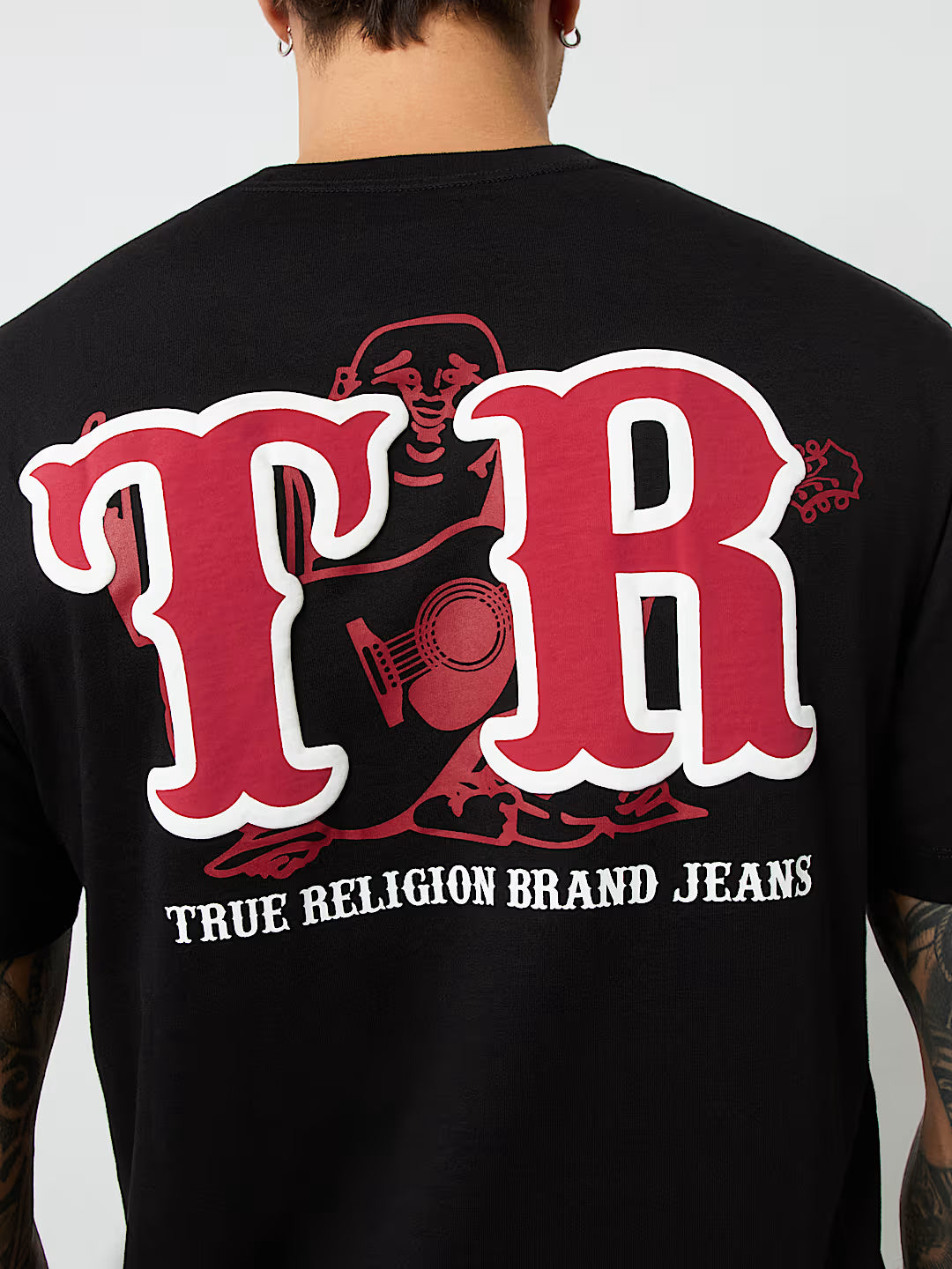 T-shirt à imprimé bouffant TR Buddha