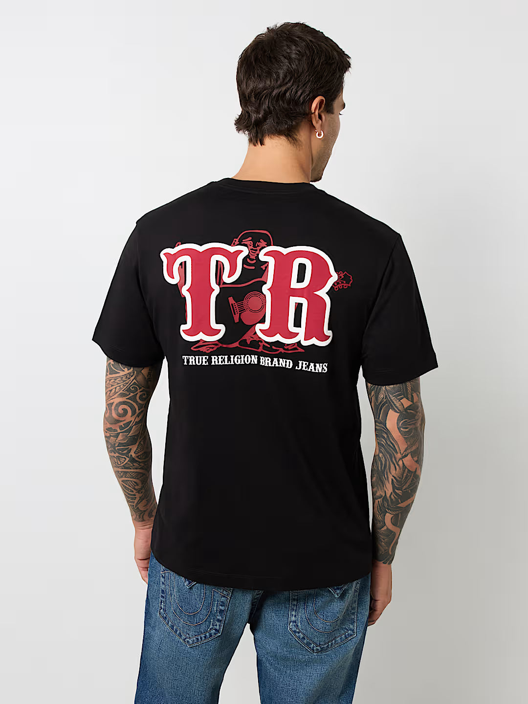 T-shirt à imprimé bouffant TR Buddha