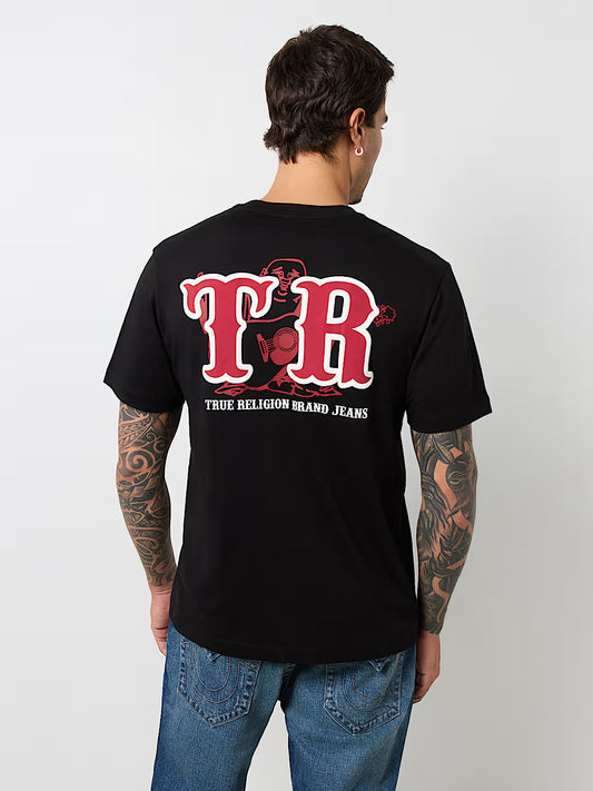 T-shirt à imprimé bouffant TR Buddha