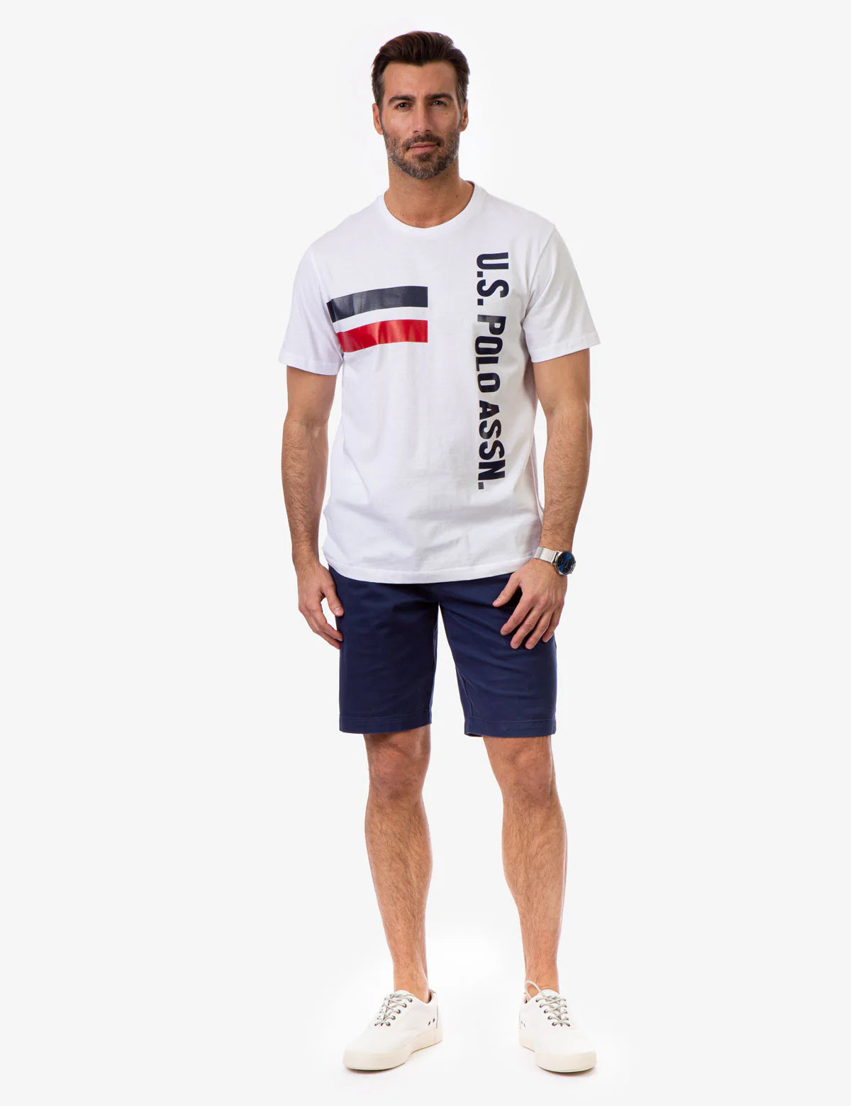 T-shirt U.S. Polo Assn. à col rond