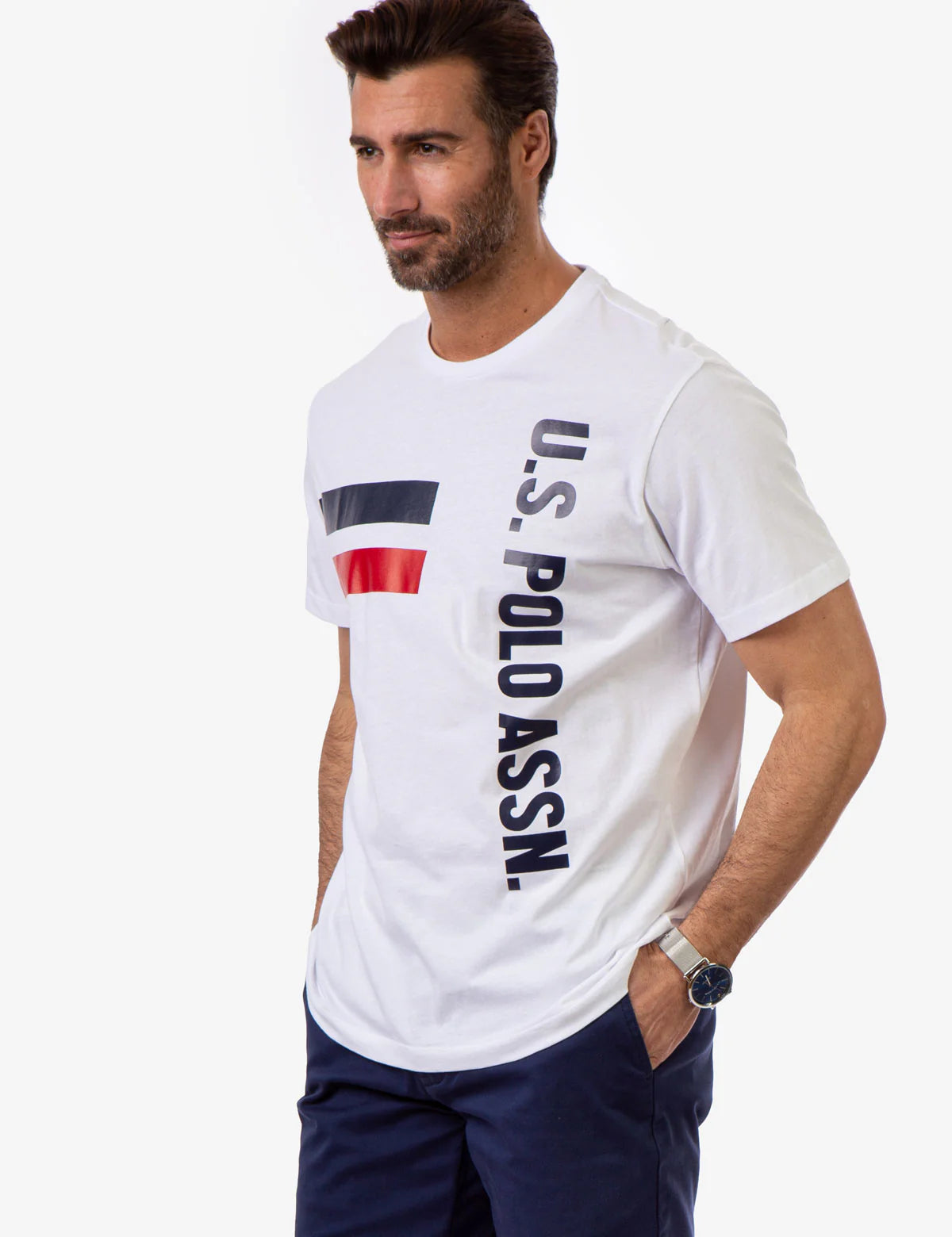 T-shirt U.S. Polo Assn. à col rond