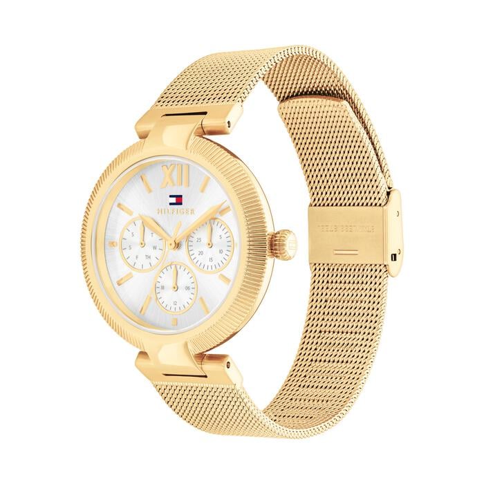 Montre femme Sophia à quartz avec cadran  argenté/blanc
