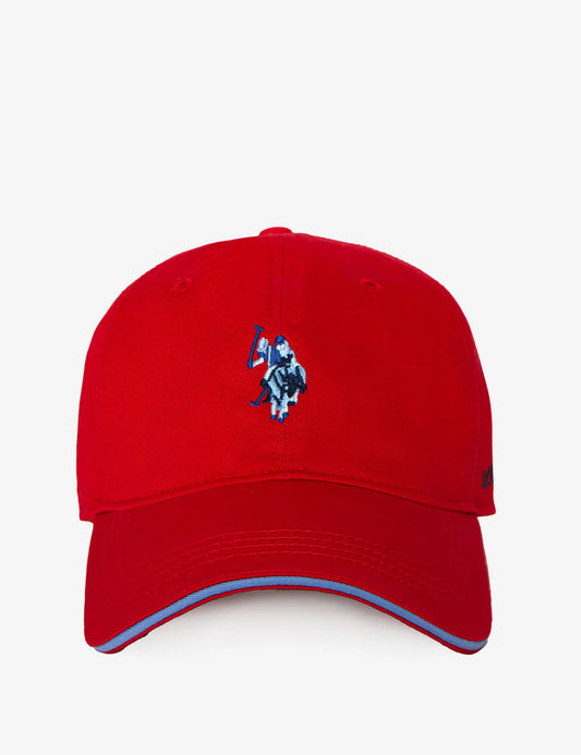 Casquette pour femme en sergé multicolore avec logo central