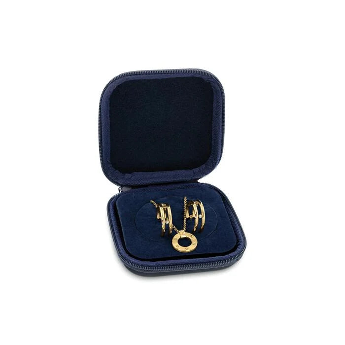 Coffret cadeau boucles d’oreilles et collier pour femme