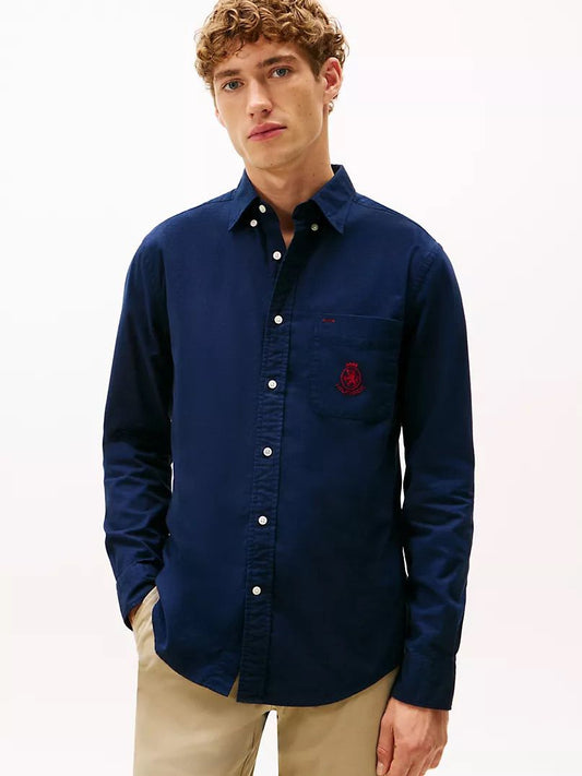 Chemise Oxford brossée Regular Fit