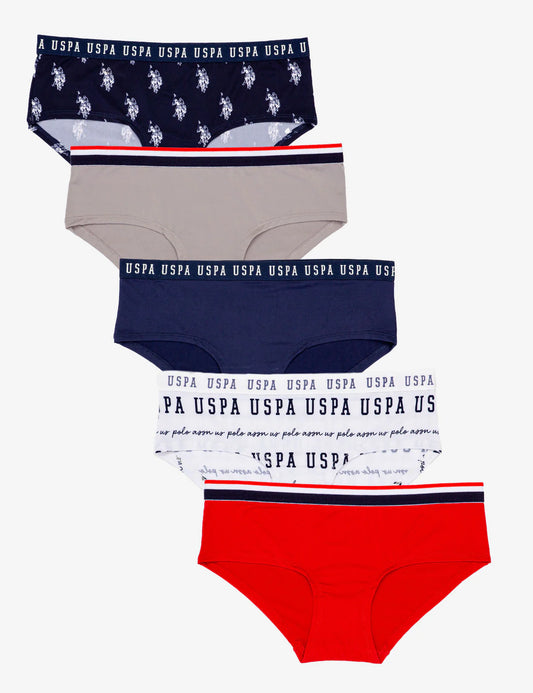 Lot des 5 culottes Hipster