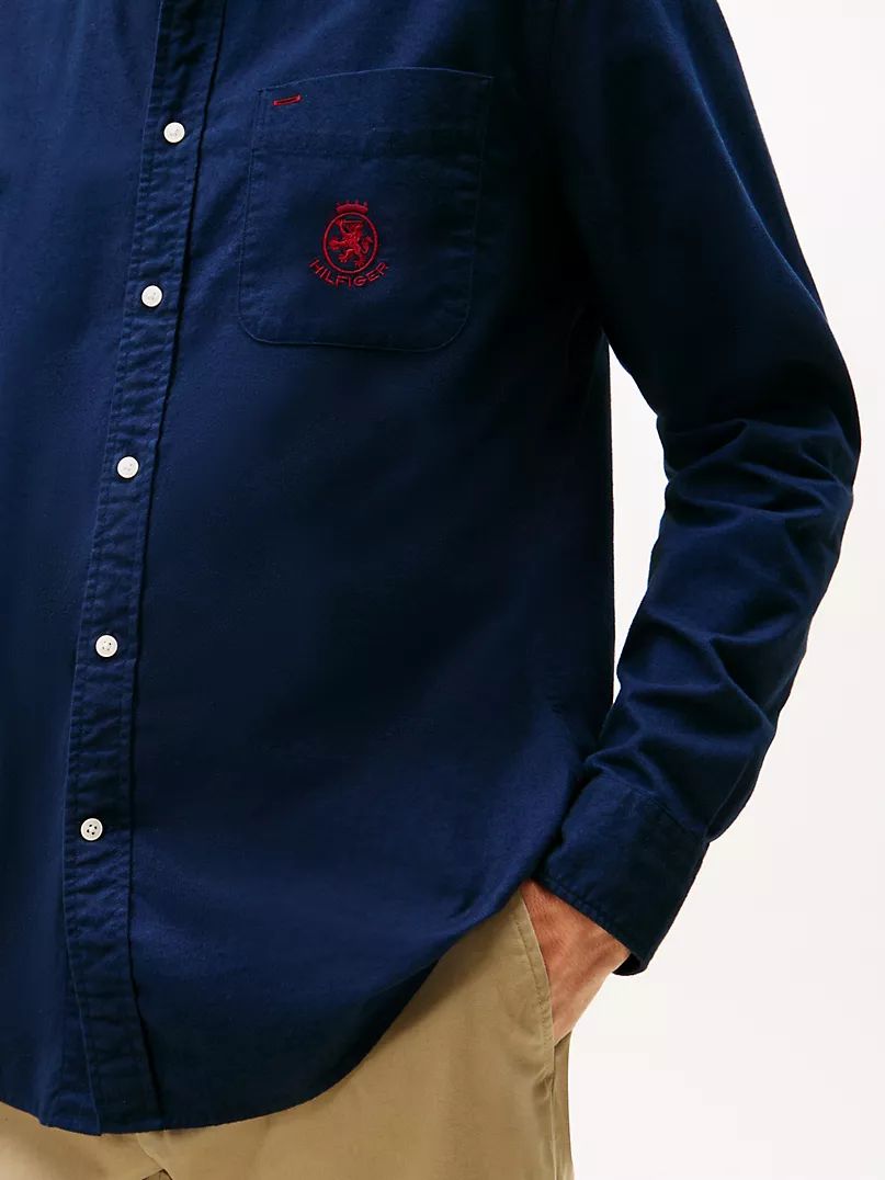 Chemise Oxford brossée Regular Fit
