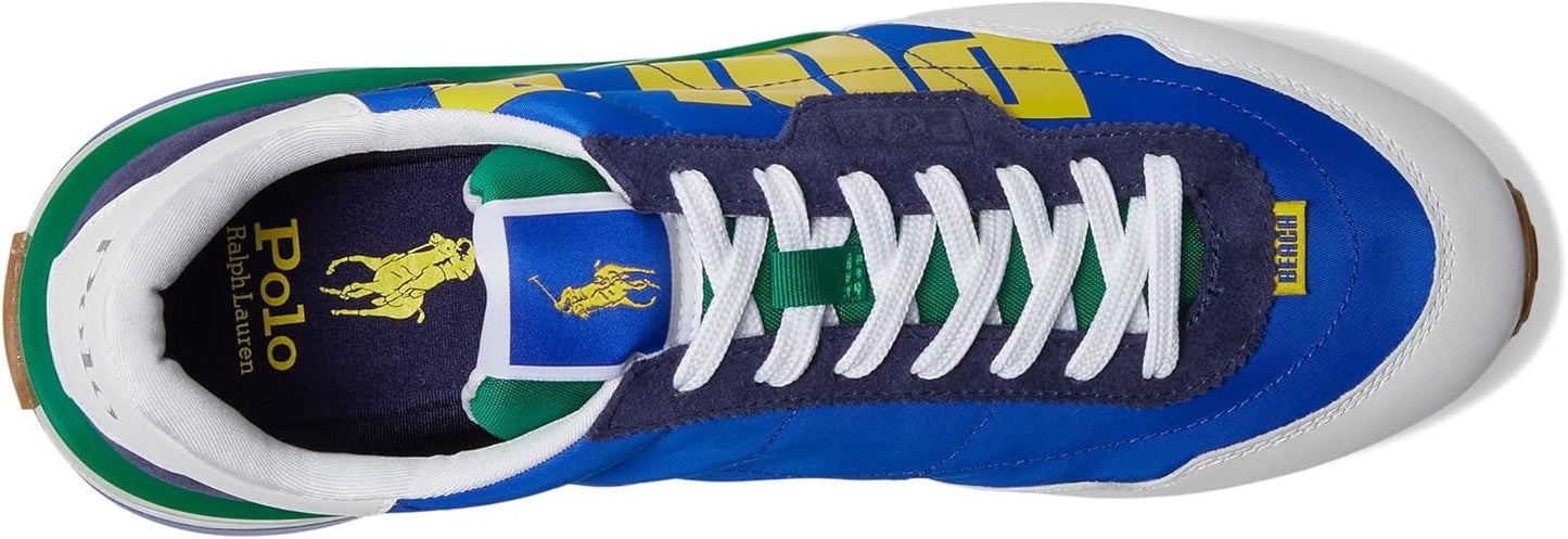 Sneakers Train 89 en cuir et toile pour homme