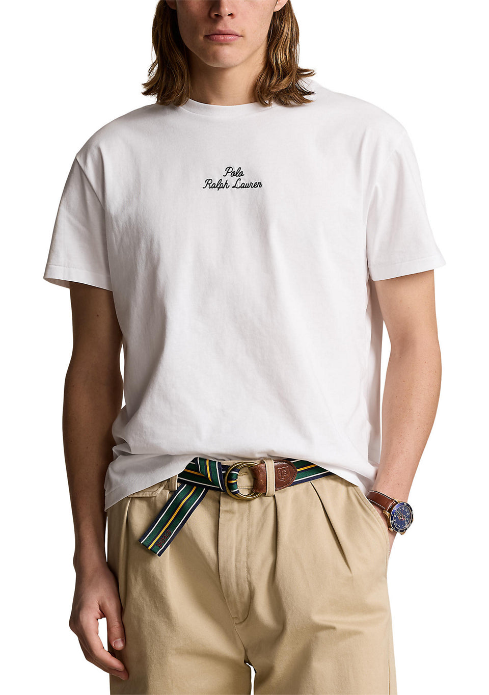 T-shirt Homme Classic Fit – Logo Brodé