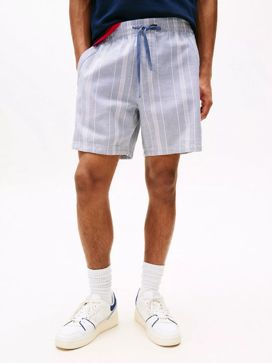 Short de plage à rayures texturées – Tommy Jeans