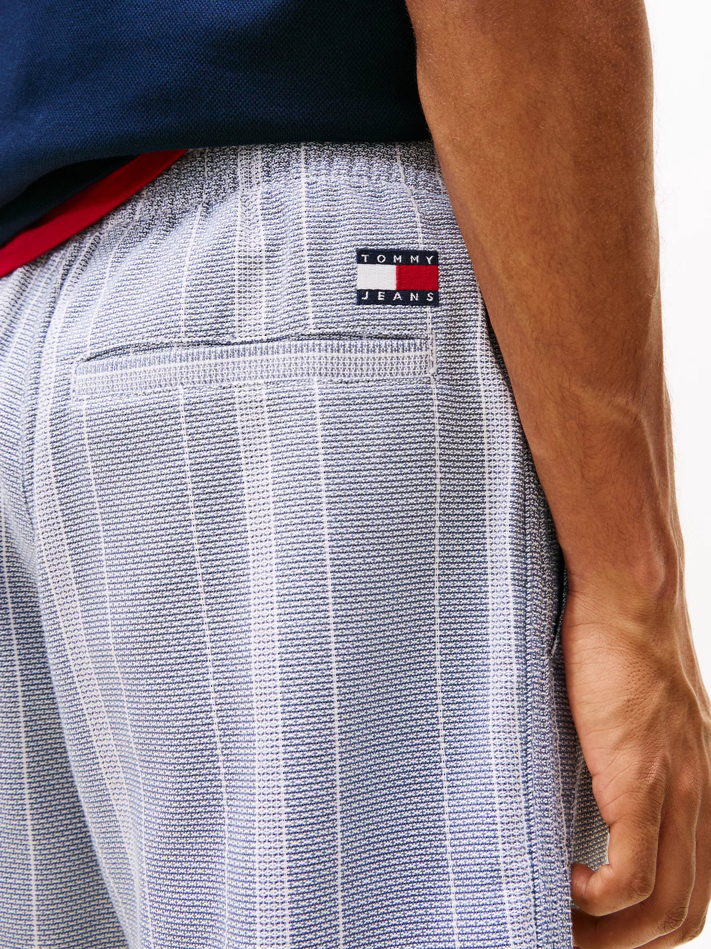 Short de plage à rayures texturées – Tommy Jeans