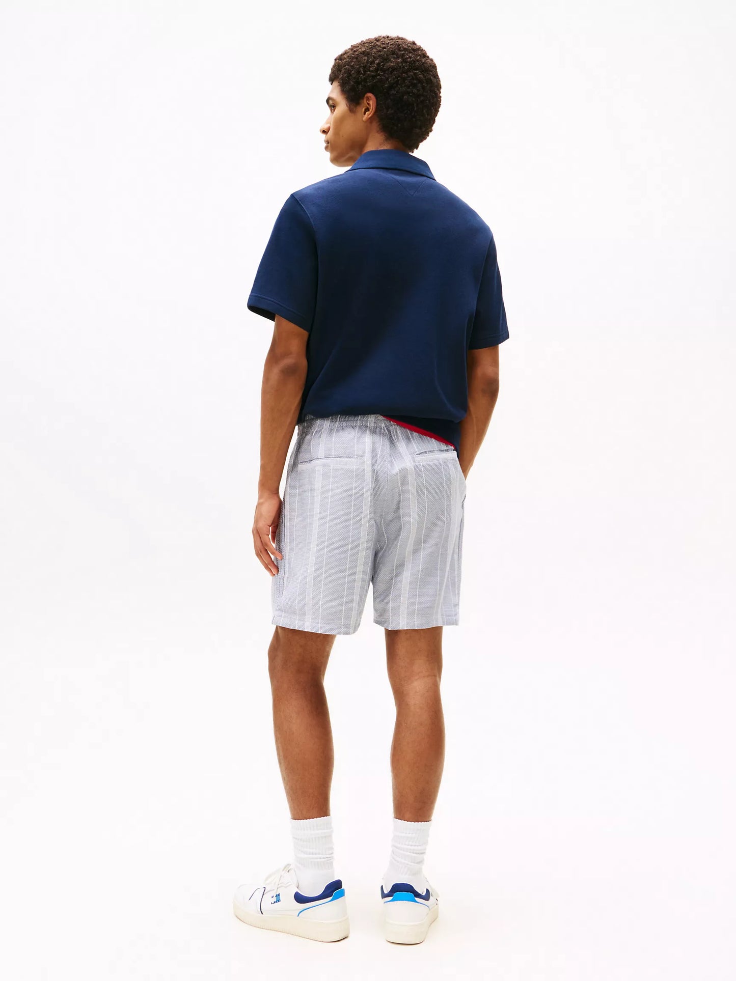 Short de plage à rayures texturées – Tommy Jeans