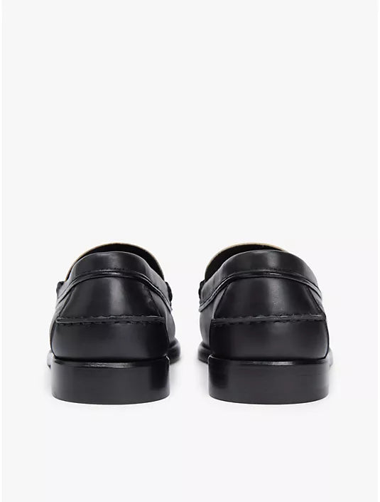 Mocassin Penny en cuir colorblock