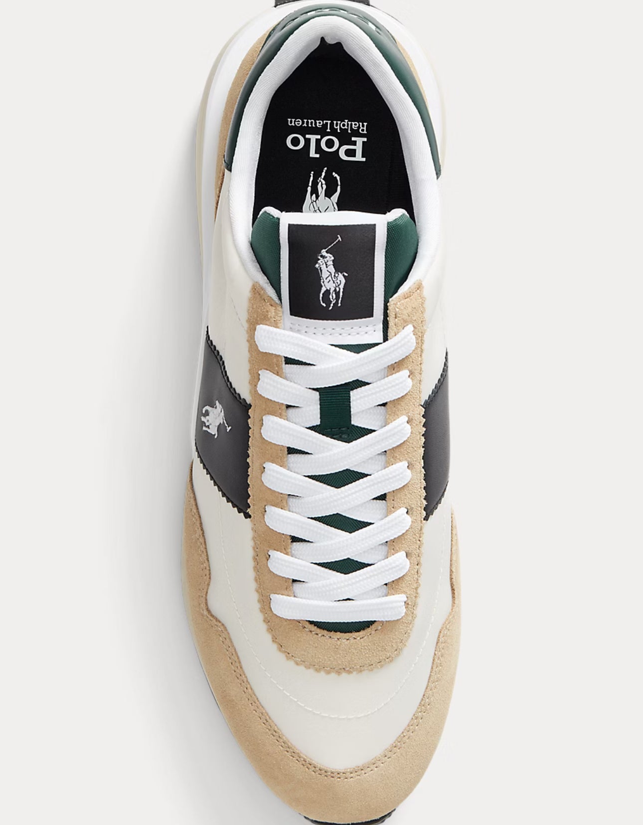 Baskets TRAIN 89 à empiècements en daim