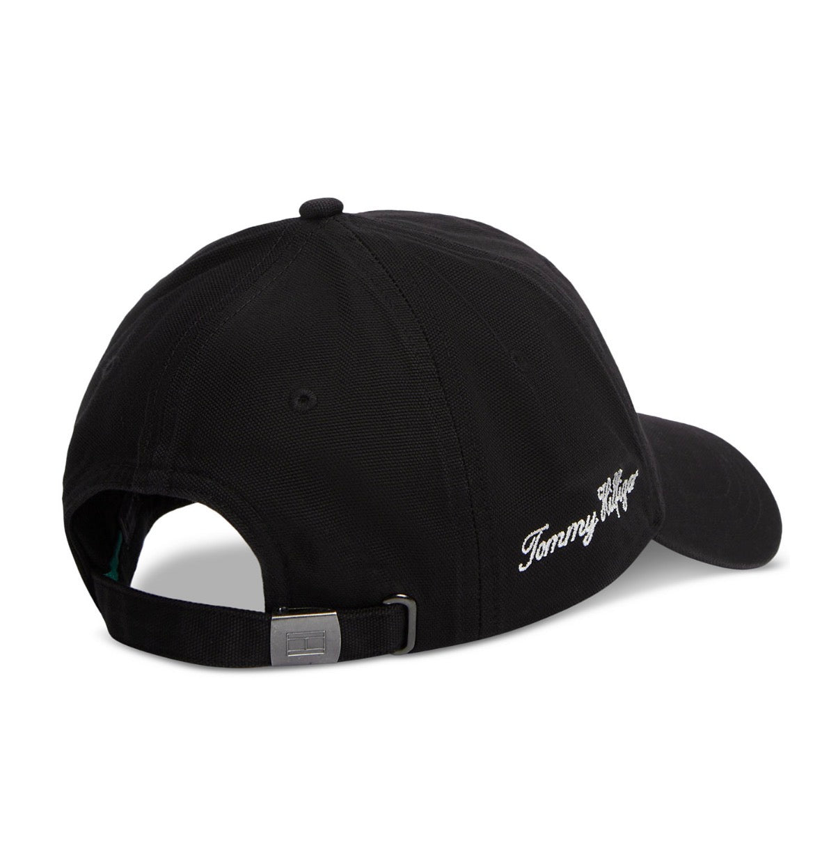 Casquette de baseball noire avec monogramme  logo script brodé