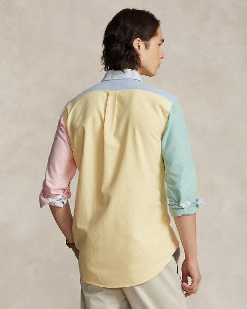 Chemise Oxford Classic Fit à motifs