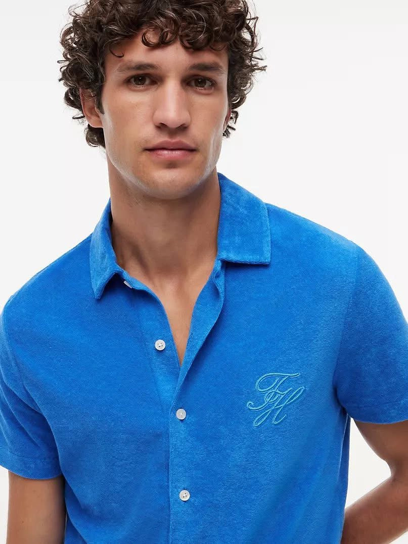 Script Monogram Terry Toweling Polo