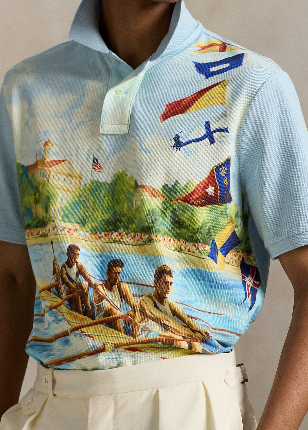 Polo Regatta Mesh Classic Fit