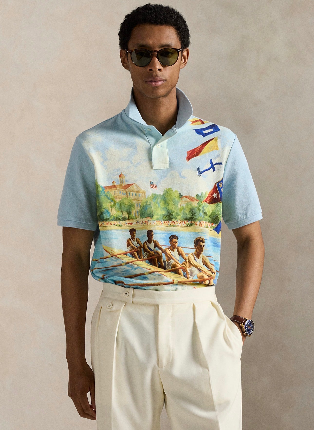 Polo Regatta Mesh Classic Fit