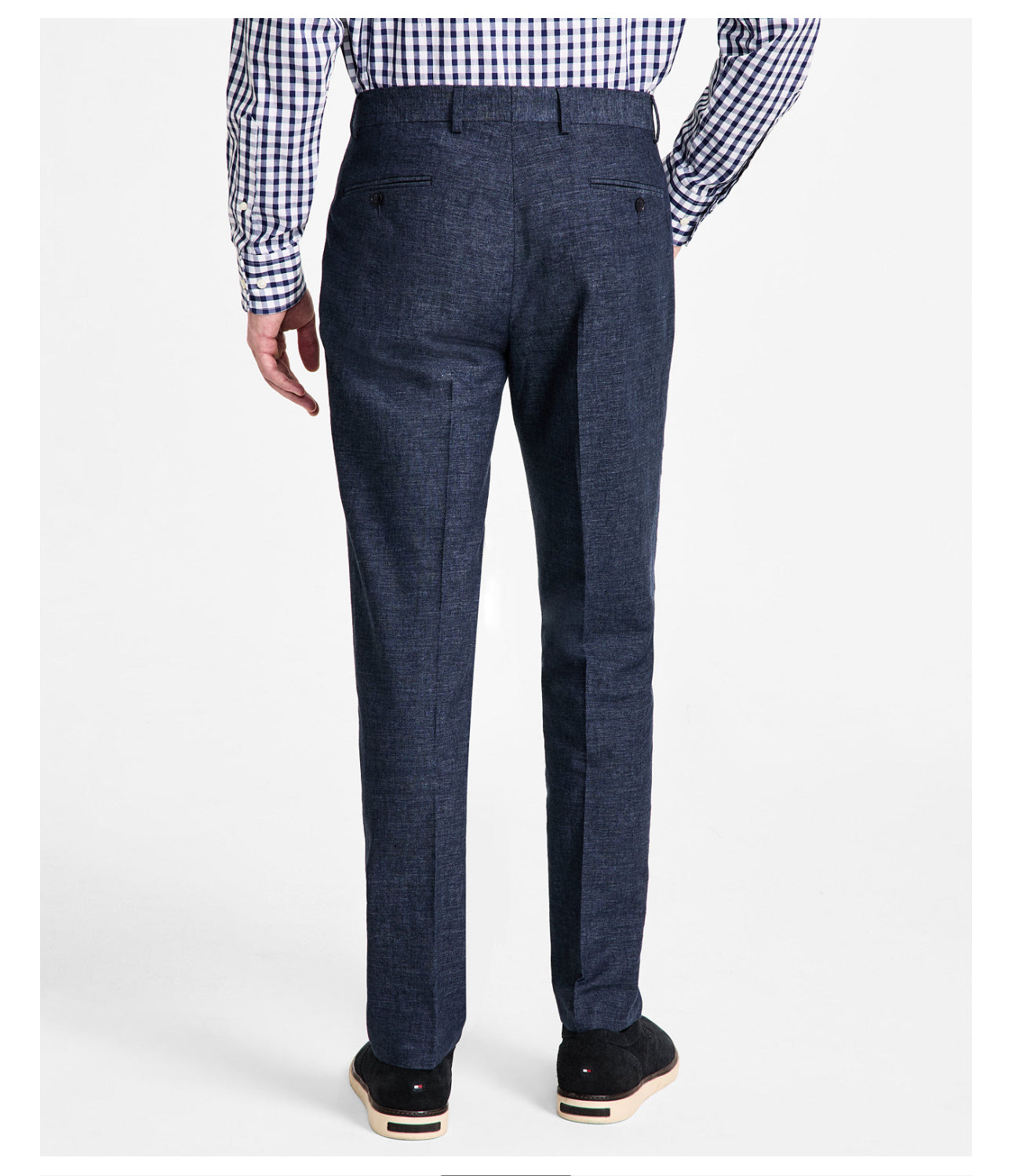 Pantalon de costume homme en lin – Coupe moderne