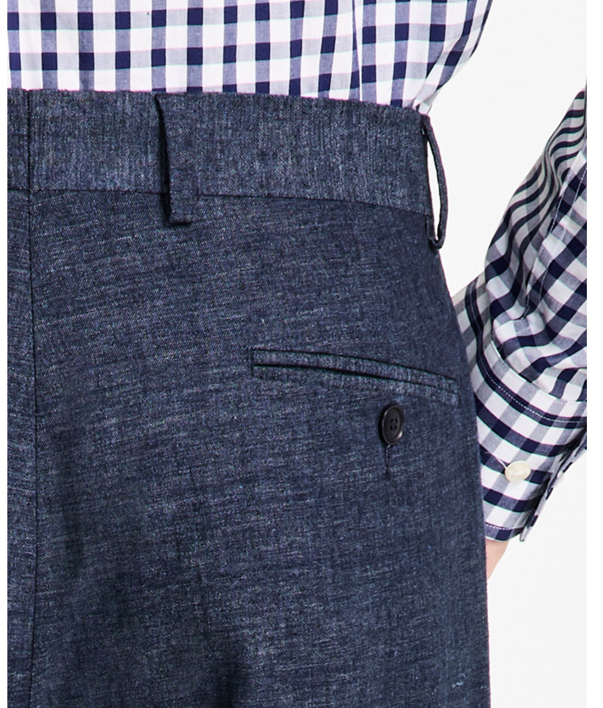 Pantalon de costume homme en lin – Coupe moderne