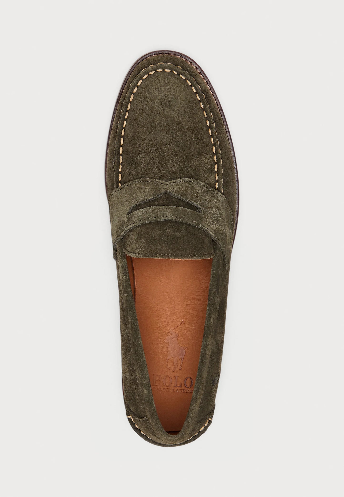 Mocassins Penny Alston en daim vert