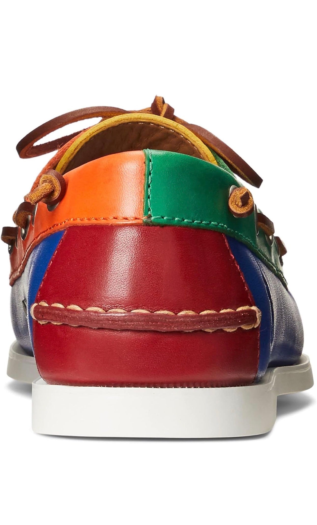 Chaussures nautiques en cuir Merton à design color block