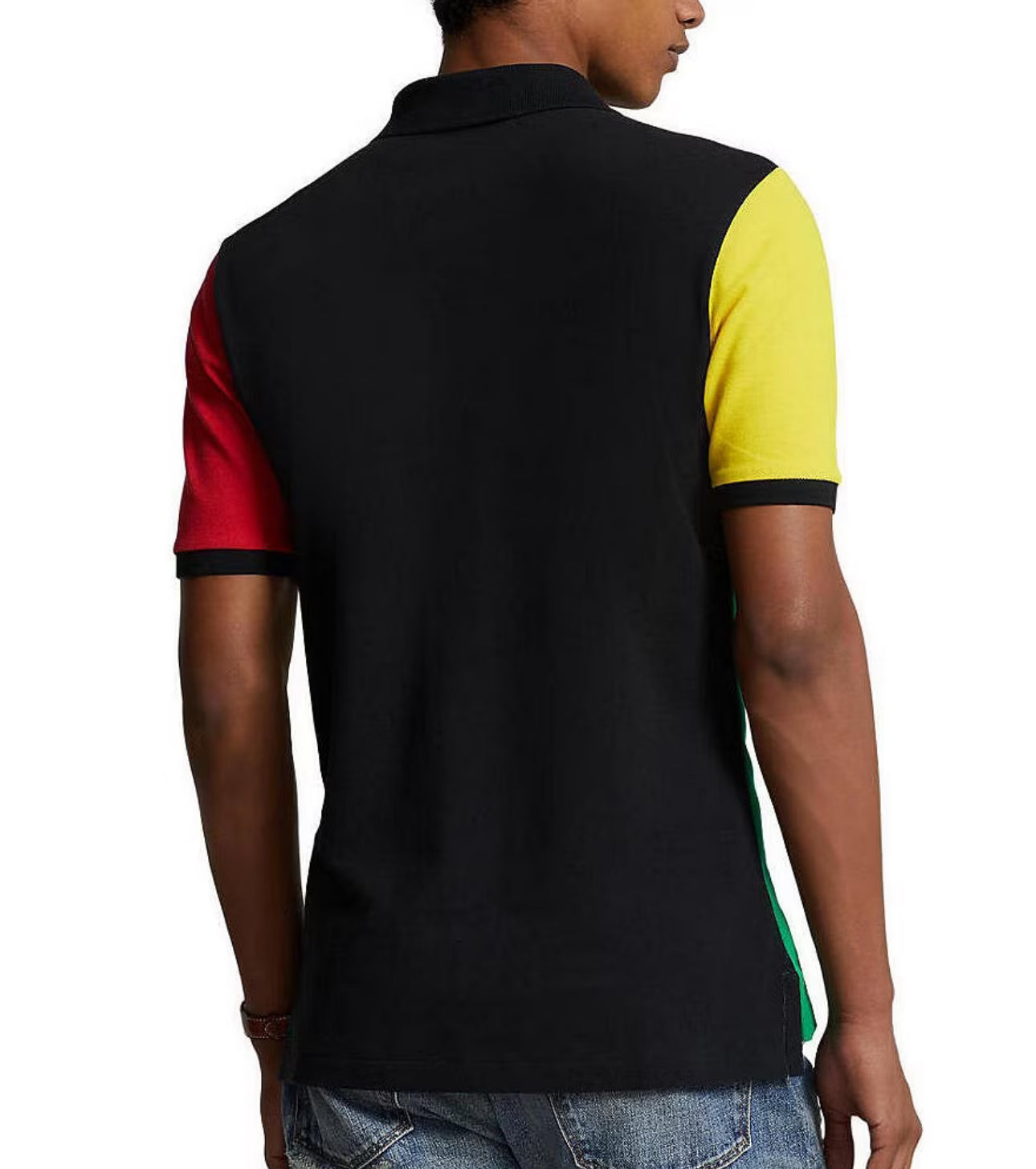 Polo en maille Custom Slim Fit Big Pony