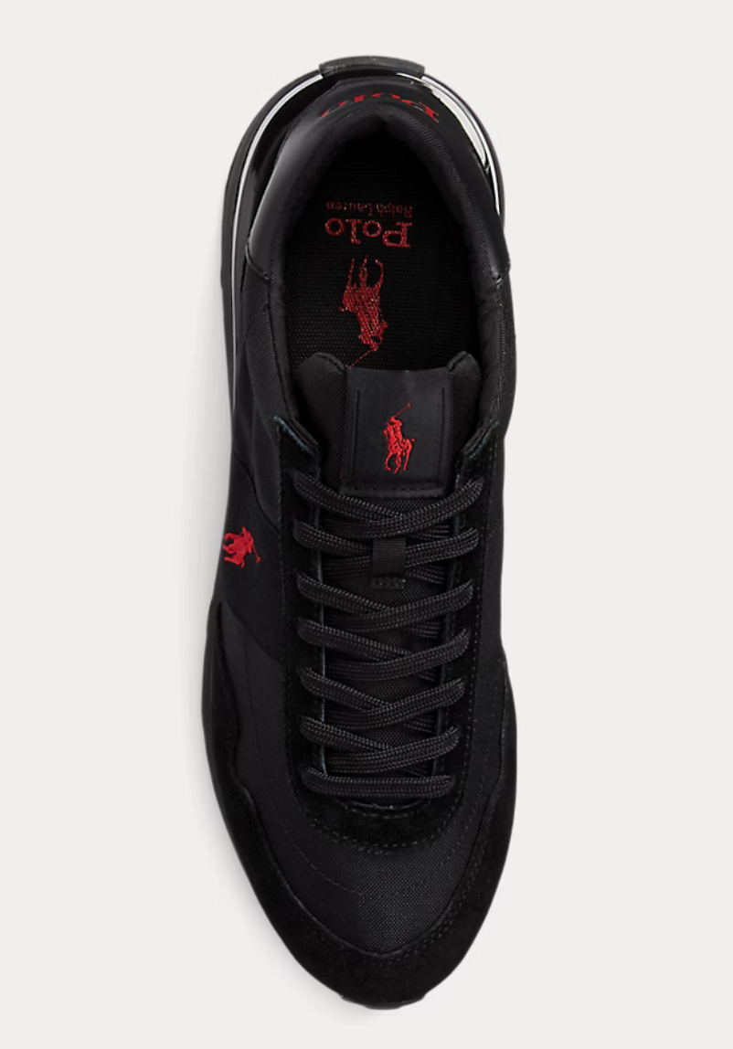 Sneakers Train 89 en daim et Oxford