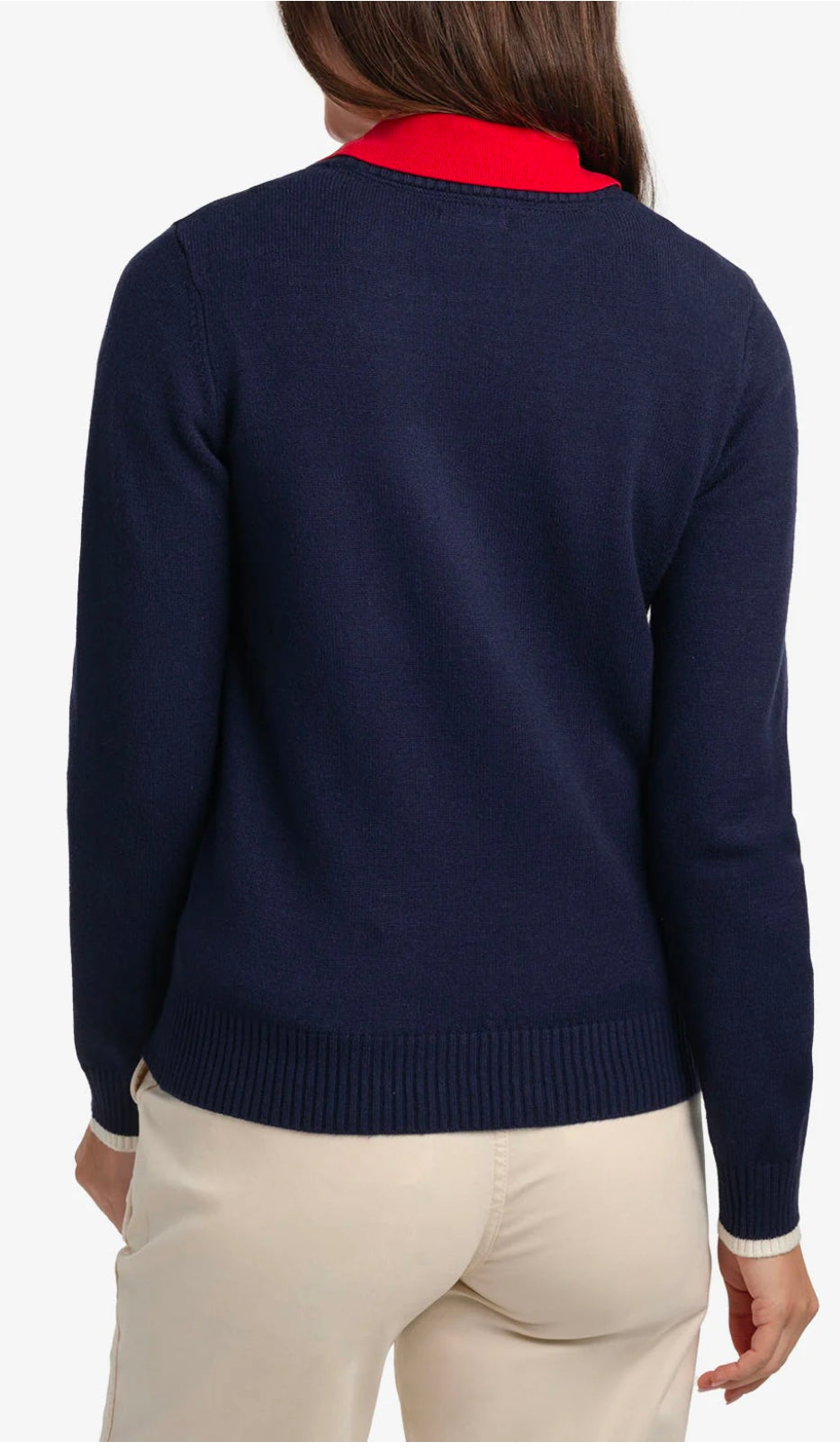 Pull col rond drapeau américain (Copy)