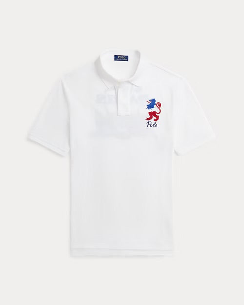 Polo en maille brodé « Paris »