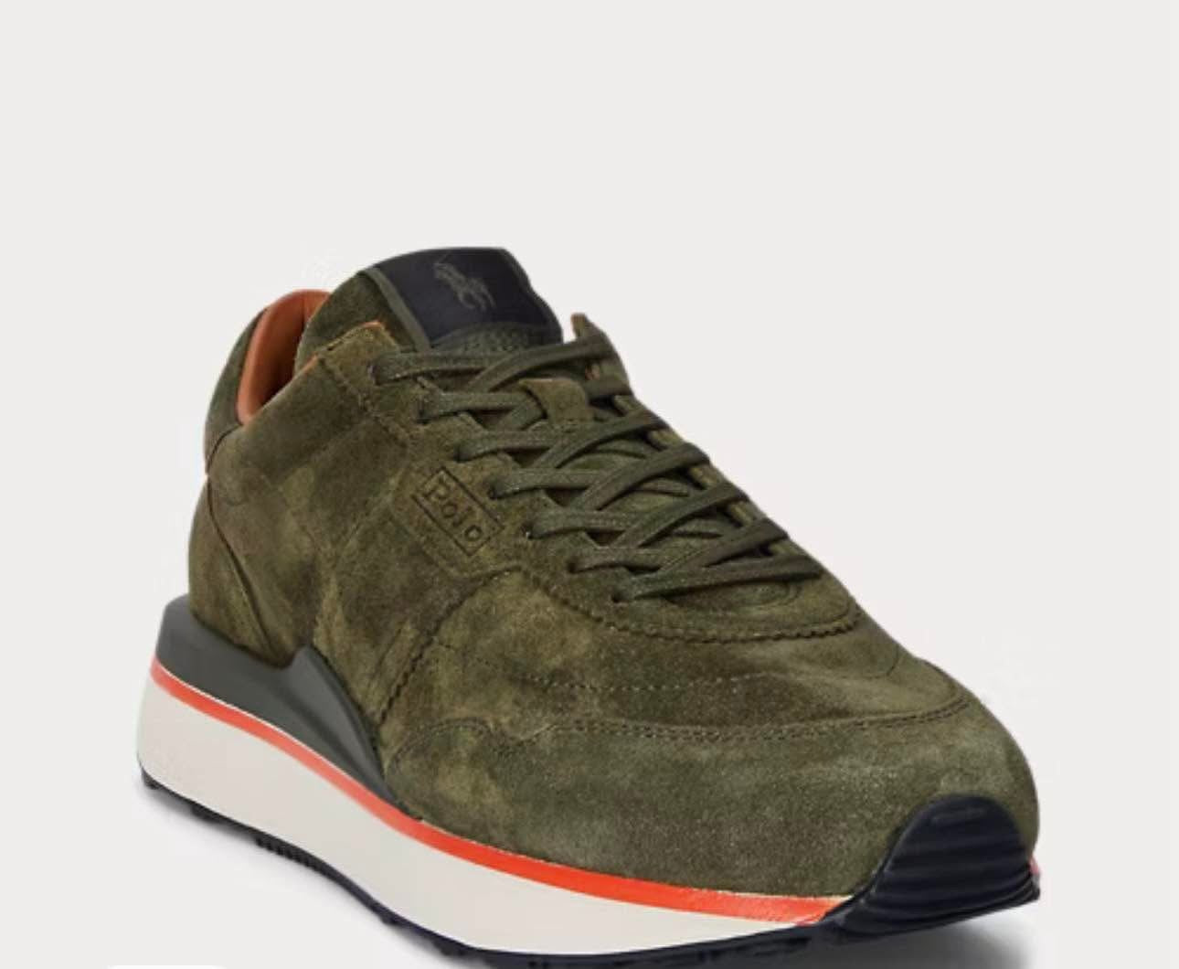 Sneakers Train 89 en daim Navy