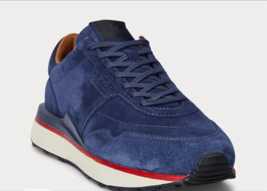 Sneakers Train 89 en daim Navy