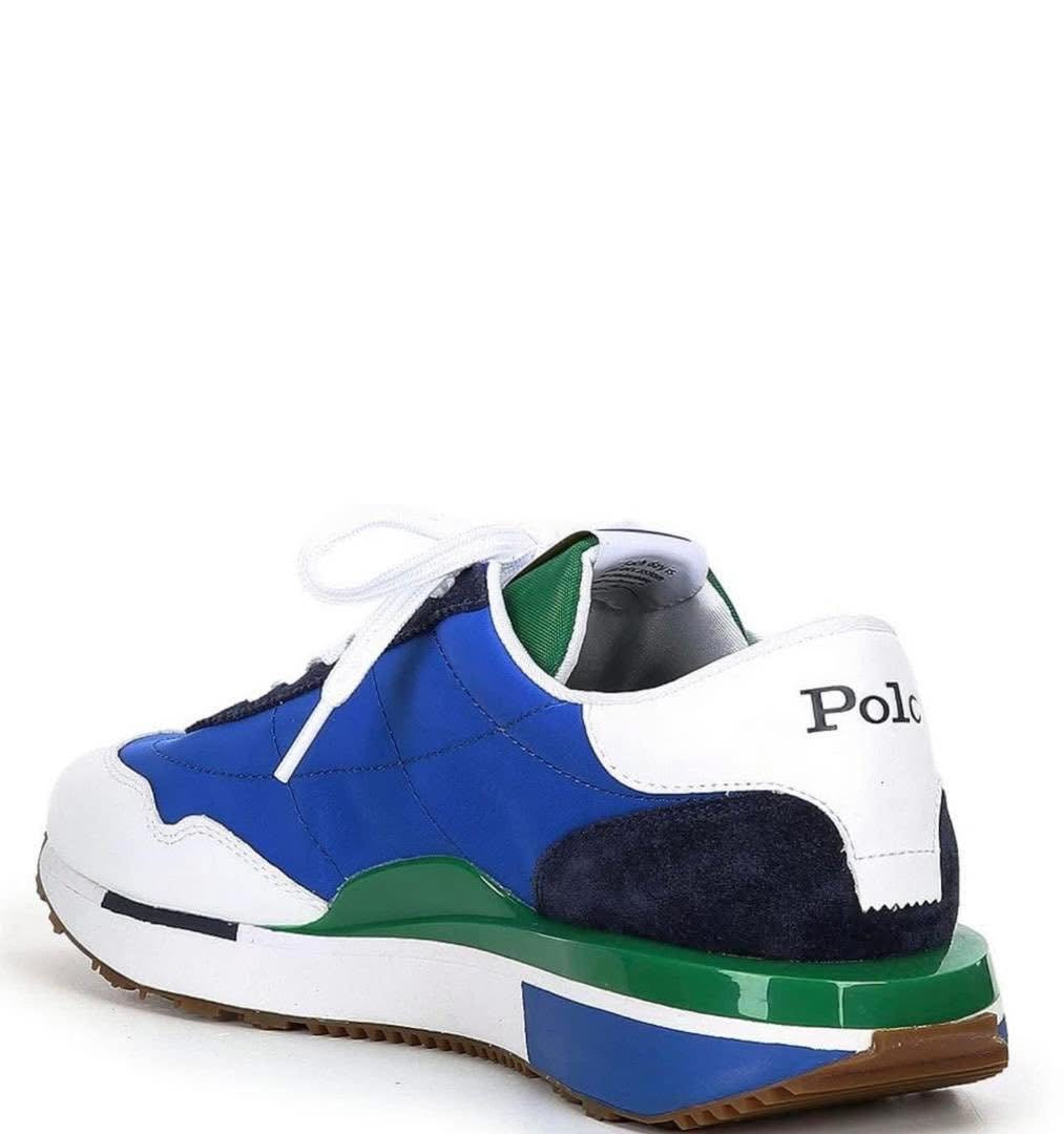 Sneakers Train 89 en cuir et toile pour homme