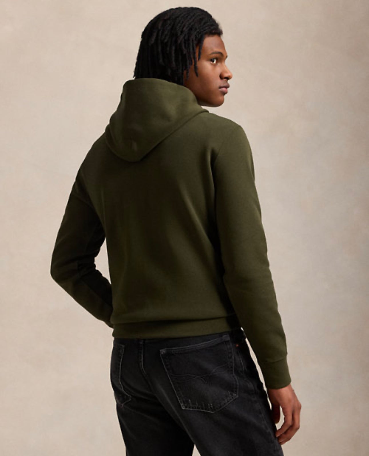 Sweat  à  capuche Big Pony Camouflage – Maille Double