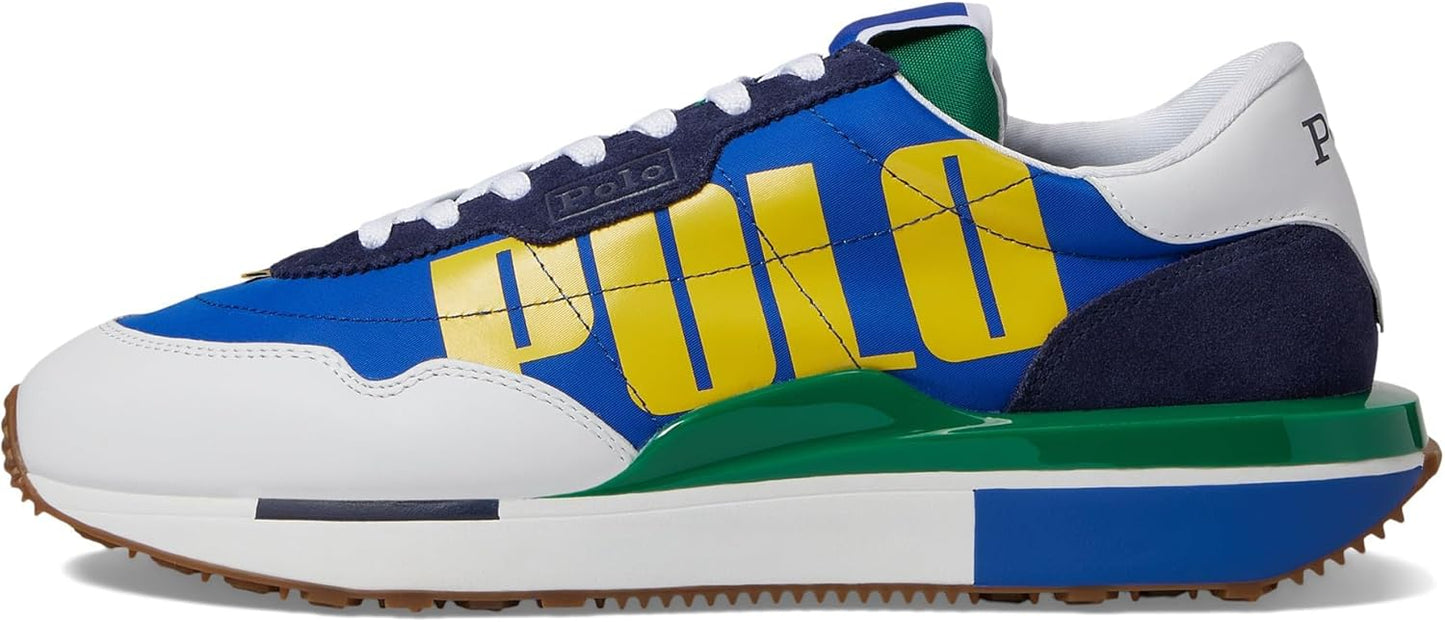 Sneakers Train 89 en cuir et toile pour homme