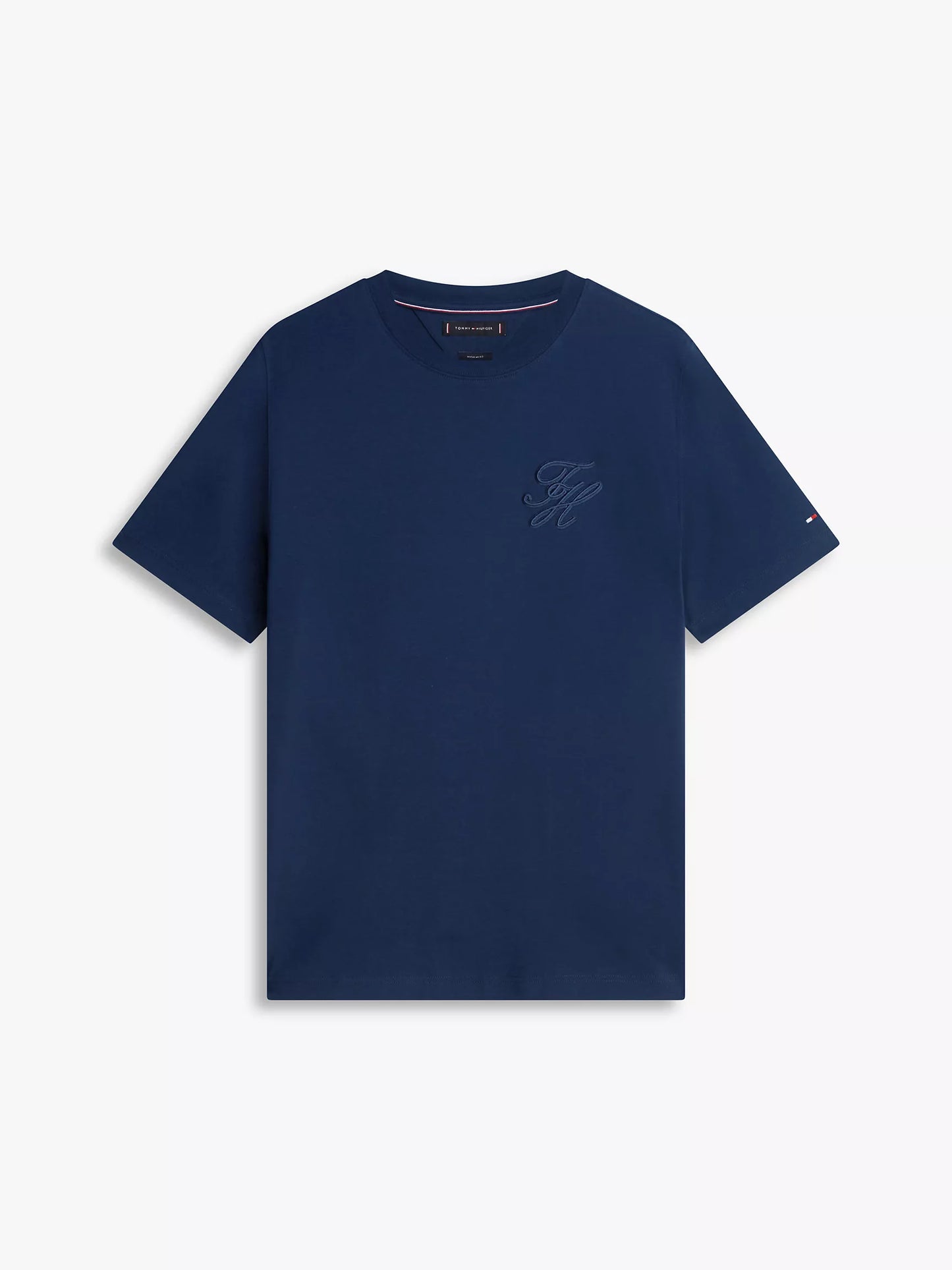 T-shirt Tommy Hilfiger Interlock à monogramme signature