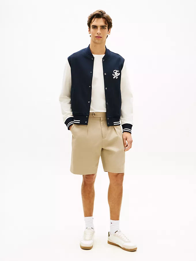 Veste Universitaire  en tissu Terry lourd avec monogramme Script