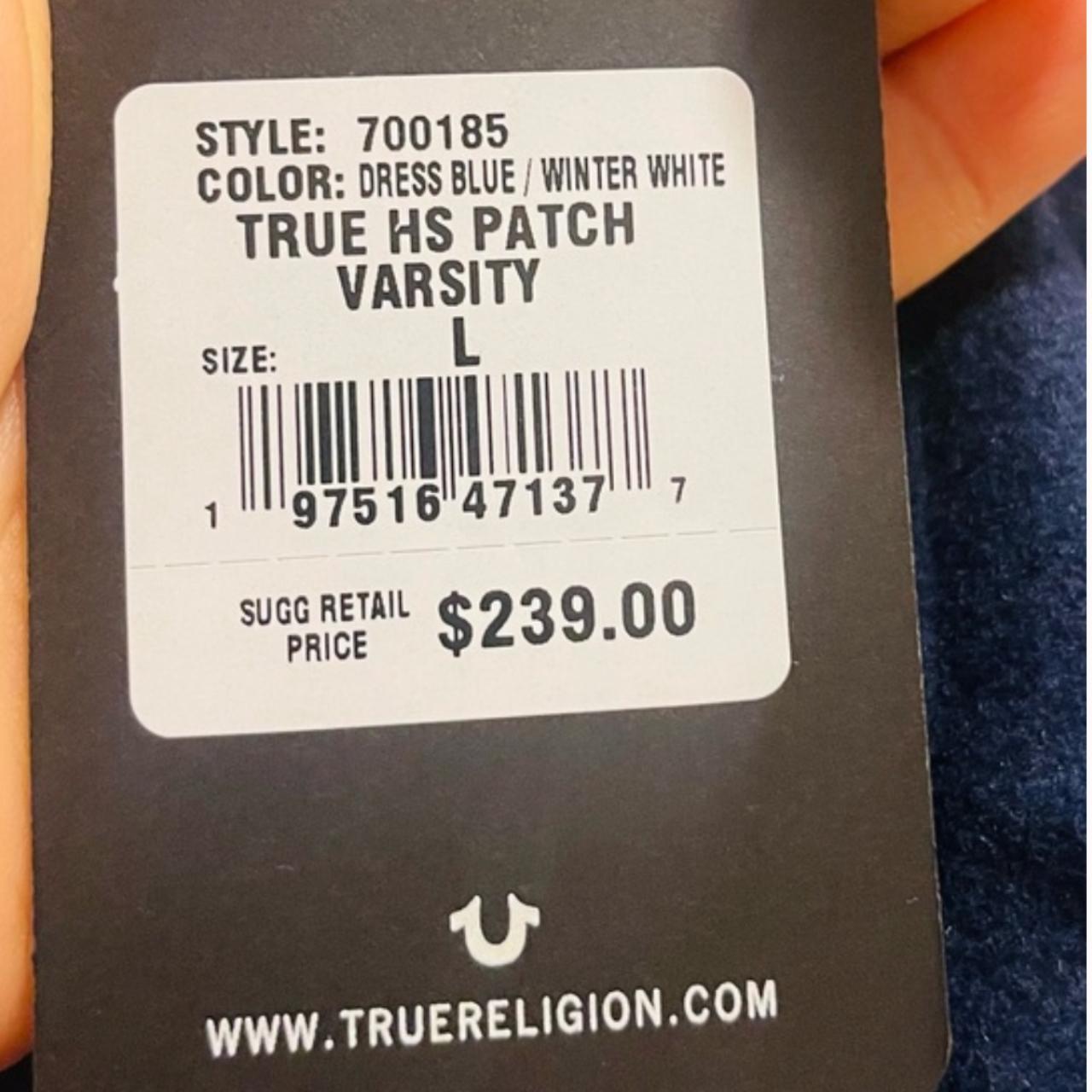 Veste universitaire avec écusson de fer à cheval