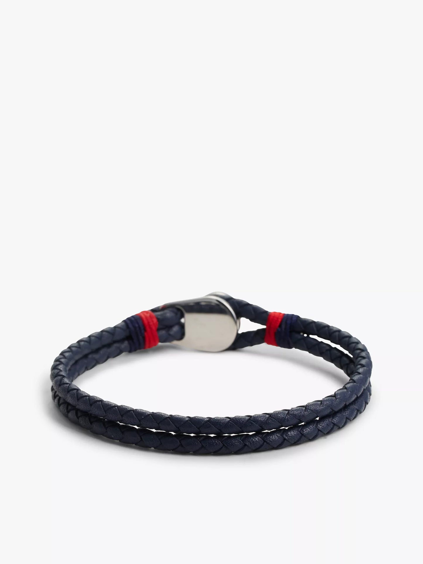 Bracelet nautique tressé en cuir Tommy Hilfiger