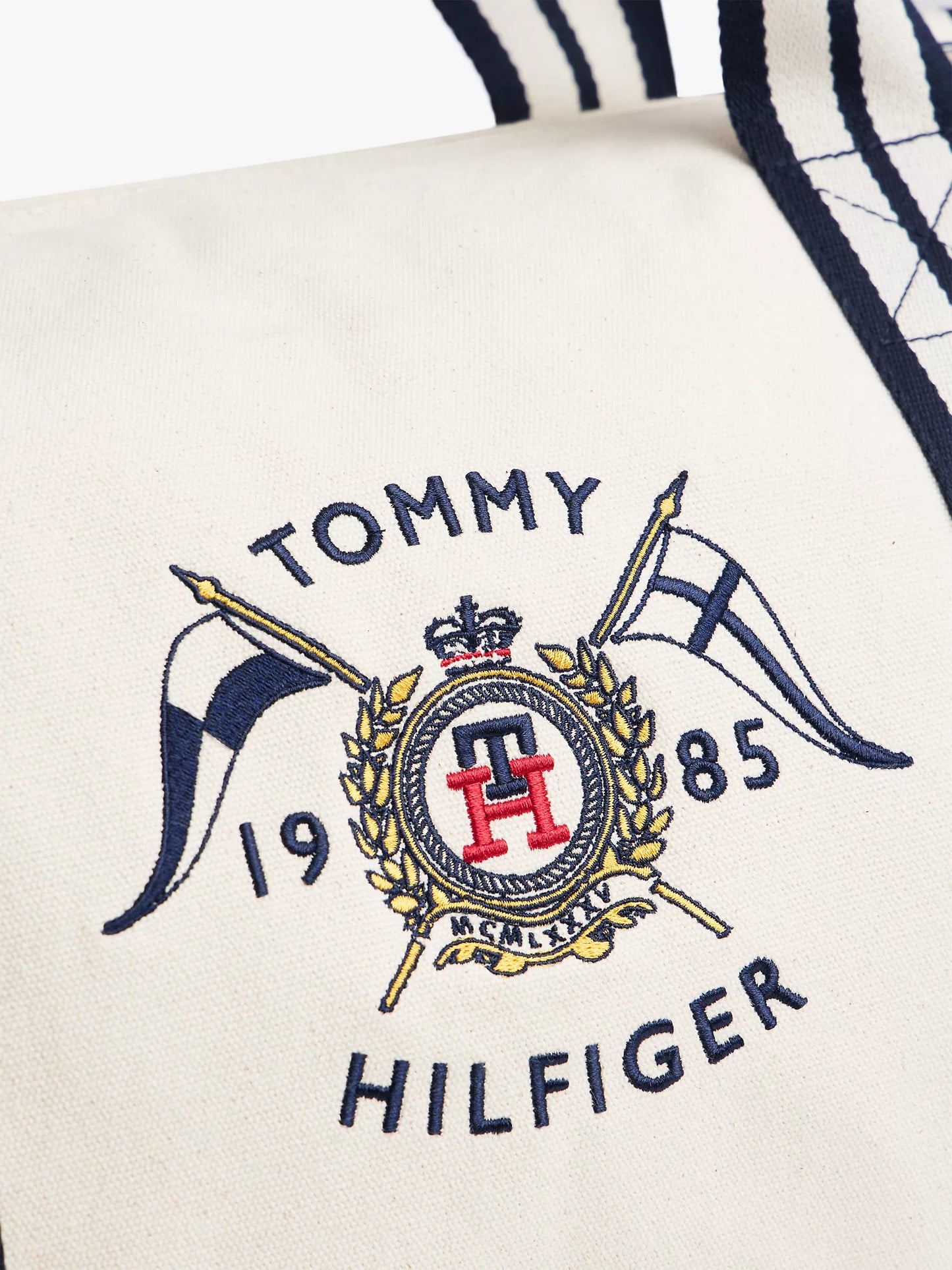 Sac de voyage en toile avec blason nautique