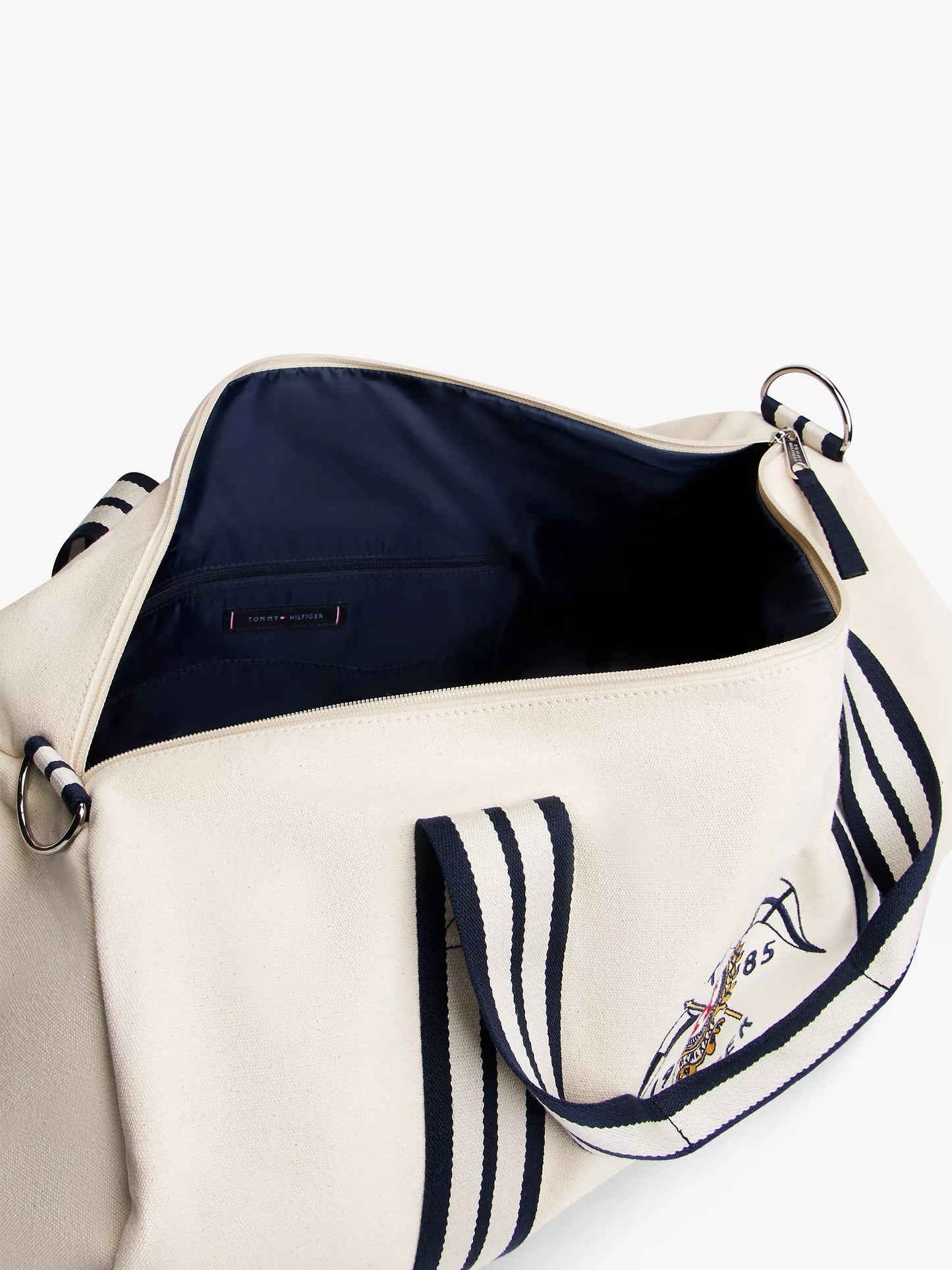 Sac de voyage en toile avec blason nautique