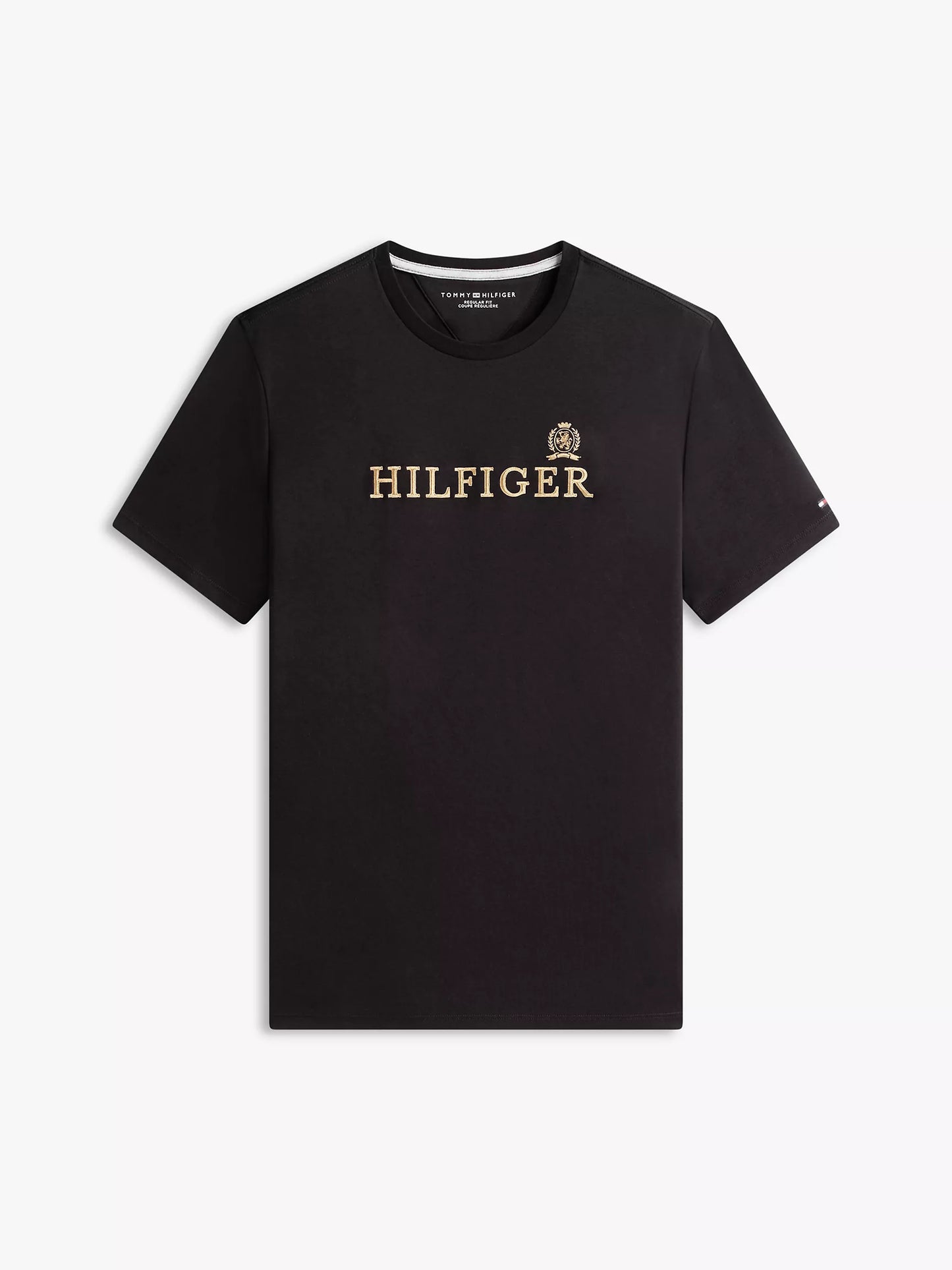 T-shirt logo Hilfiger en coton interlock